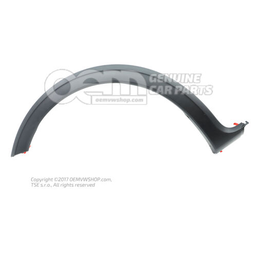 Široké krídla saténové čierne