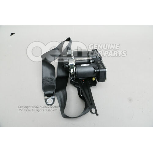 Trojbodový automatický bezpečnostný pás s napínačom pásu Čierny 4M0857705AGV04