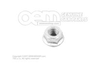 Šesťhranná matica s nákružkom M10