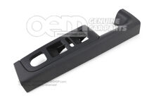 Škrupina rukoväte, horná časť saténová čierna (7)