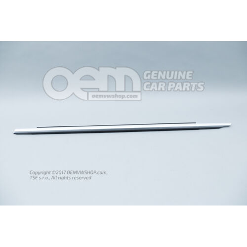 Tesnenie okennej štrbiny s ozdobnou lištou hliníková matná Audi RS3 quattro 8V
