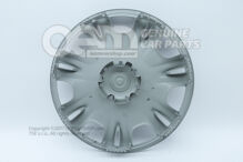 Ozdobné krúžky kolies čierna / svetlý chróm (1)