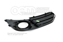 Mriežka odvetrávania saténová čierna (1)