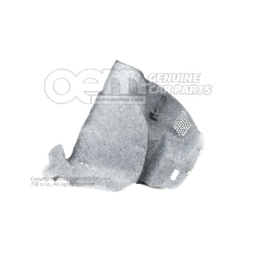 Obklad batožinového priestoru antracitová