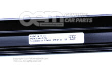 Ozdobná lišta na vedenie okna čierna vysoko lesklá 4K9839643DT94 (2)