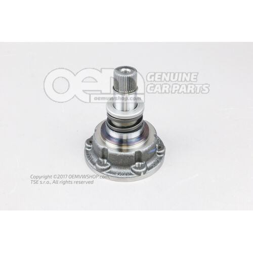 Prírubový hriadeľ