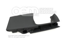 Ťahová rukoväť titánová čierna