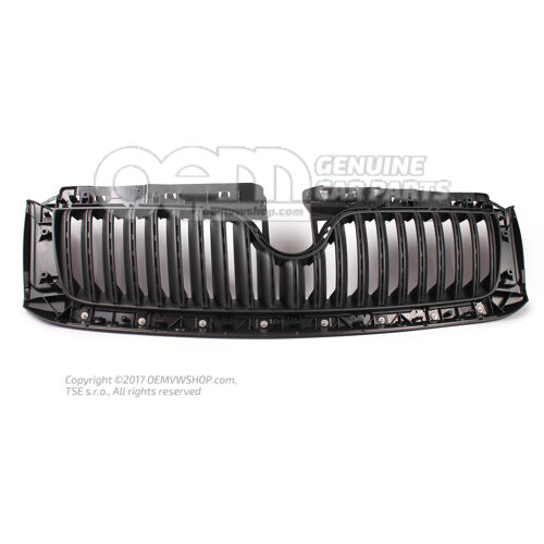 Mriežka saténová čierna Škoda Superb 3U