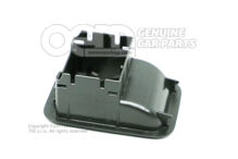 Škrupina rukoväte, horná časť saténová čierna (1)