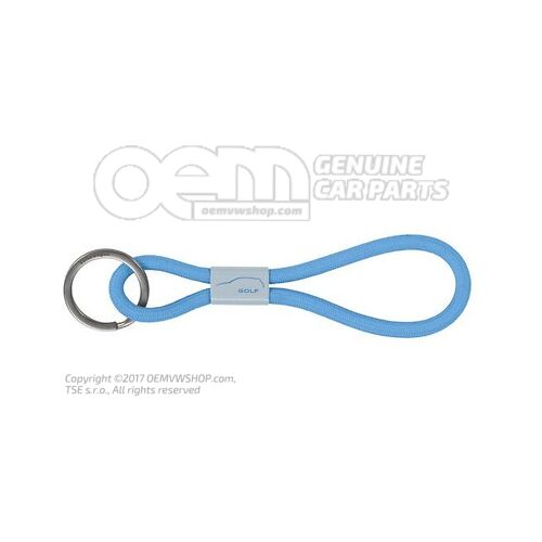 5HG087010  3H1 Key tag, Light Blue, "2003", Golf Collection