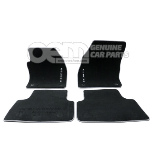 1 sada kobercov (textil) čierna Volkswagen T - Cross 2G