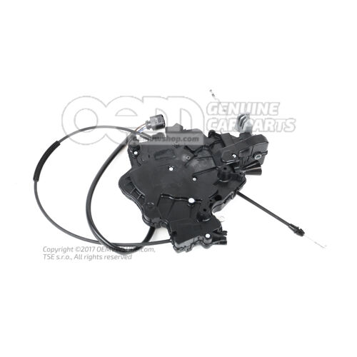 Diaľkovo ovládaný zámok s pomôckou na otvár., cylindr. vložkou, dopytov. polohy zámku