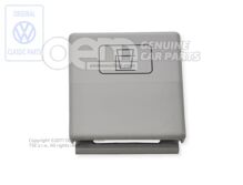 Držiak na nápoje svetlošedý