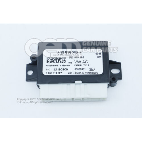 Riadiaca jednotka pre parkovacieho asistenta 3Q0919298E