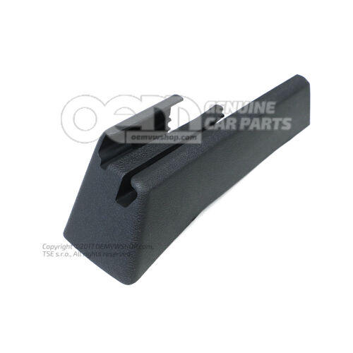 Kryt vodiacej lišty soul (čierny)