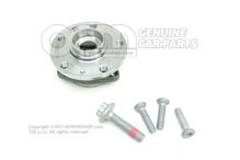 Ložisko kolesa s montážnymi dielmi