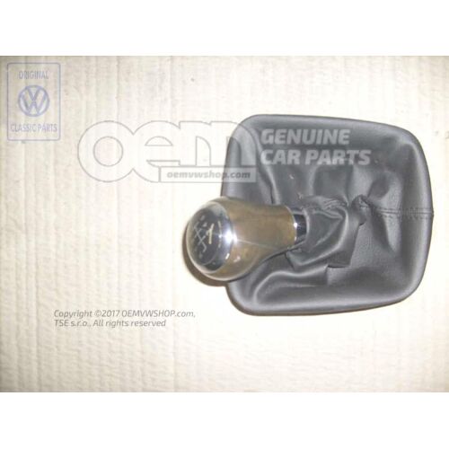 Hlavica radiacej páky s kufrom pre radiacu páku (koža)