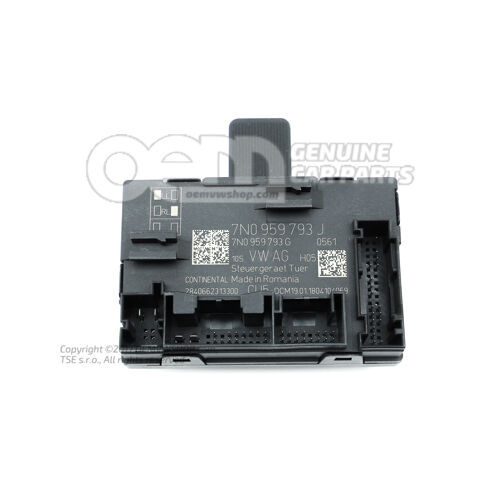 Dverová riadiaca jednotka