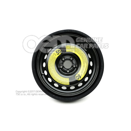 Oceľový disk so sklad. pneum. (núdzové koleso)