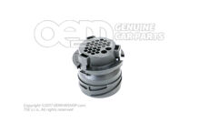 Puzdro s plochými konektormi