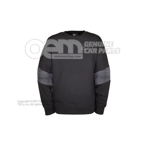 3A4084131E 041 Sweatshirt, XXL, men's, Black, GTI Collection