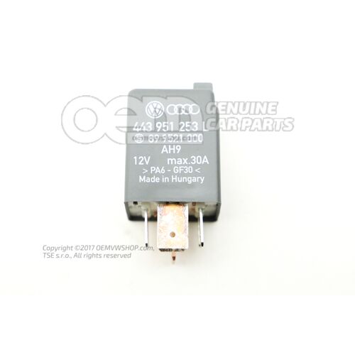 Relé s pracovným kontaktom