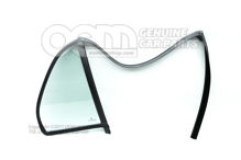 Sklo dverí pevné s tesnením a vedením okna