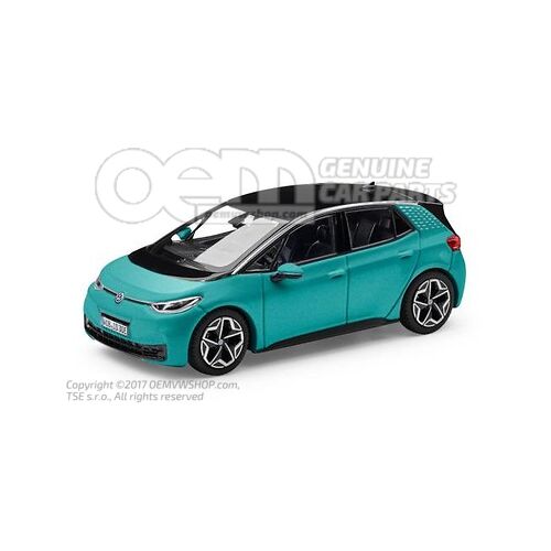 10A099300  C6L Model car, 1:43, ID.3, Makena/Turquoise Metallic