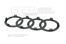 Emblém AUDI polárna biela 4M0853605A 90A (1)