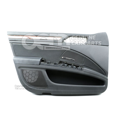 Obklad dverí saténovo čierna