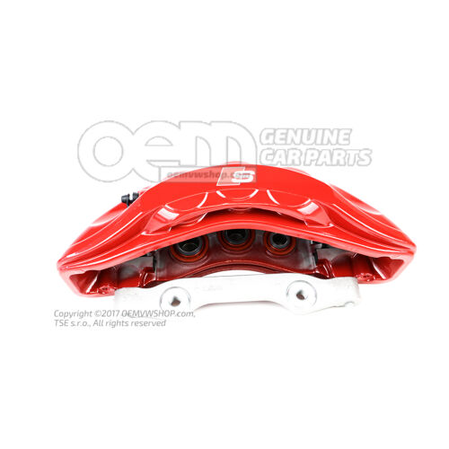 4N0615107AG Audi A6, A7, A8, Q7 a Q8 Brzdový strmeň bez brzdových doštičiek veľkosť 400x38mm predný ľavý