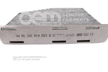 Filtračná vložka s filtrovaním pachov a škodlivín (1)