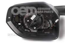 Kryt vonkajšieho zrkadla saténový čierny Volkswagen Teramont 3C (1)