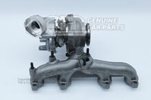 Zberné výfukové potrubie s turbodúchadlom