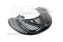 Krycí plech pre brzdový kotúč 4M0615311H