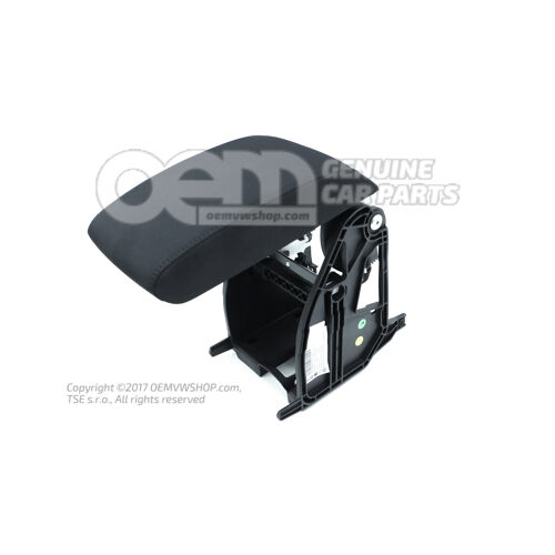 Lakťová opierka saténová čierna