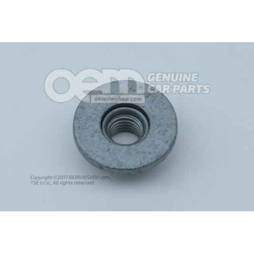 Šesťhranná matica s nákružkom M10