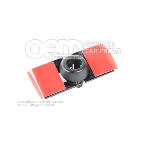 Držiak senzora saténový čierny