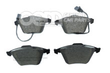 1 súprava brzd. obložení s indikáciou opotreb. pre kotúč. brzdu (1)