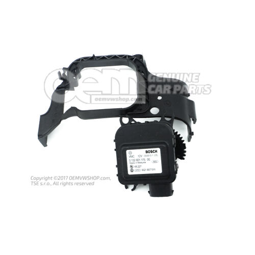 Nastavovací motor pre možn. cirkulačnej prevádzky