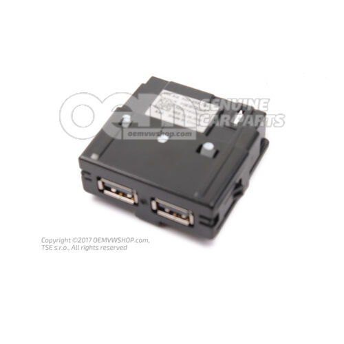 Dvojitá zásuvka USB 5Q0035726L