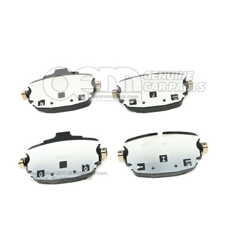 1 súpr. brzd. obložení pre kotúčovú brzdu 4M8698451B