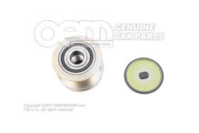 Rozpojovacia remenica s voľnob. a ochrannou krytkou 04E903219E