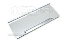 Kryt na kryt stredovej konzoly na popolník striebornošedý