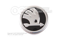 Krytka náboja čierna / chróm (2)