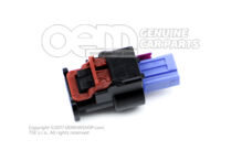 Flat contact housing connection piece temperature sensor4K0973702E (1)