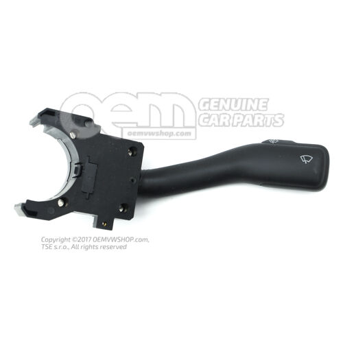 Spínač ovládania stieračov / stieračov saténová čierna Škoda Octavia 1U