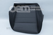 Poťah sedadla (látka) saténovo čierna