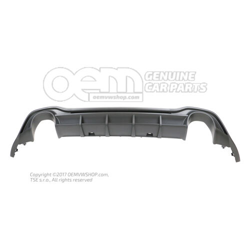 Zadný difúzor saténovo čierna 5H6807568G9B9
