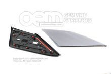 1 sada ozdôb pre stĺpik C platinová šedá Audi Q2 81 (2)